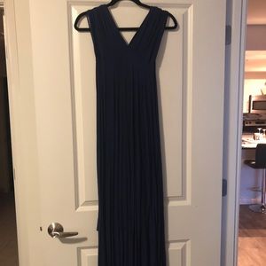 Convertible strap, long formal dress